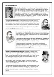 English Worksheet: Jack the Ripper - Victim One