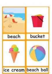 SUMMER FLASHCARDS