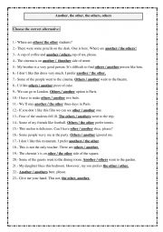 English Worksheet: qualifier