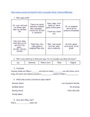 English Worksheet: INSIDE OUT - Listening activity