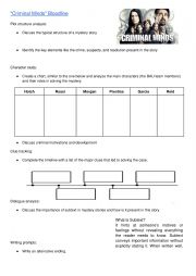 English Worksheet: Bloodline