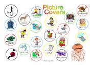 Jj Picture Covers: An exercise in phonics with answer key and cumulative notes.