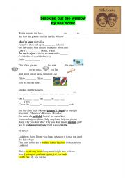 Smoking out the window song worksheet