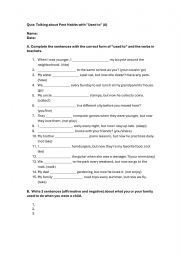 English Worksheet: Possessive pronouns and adjectives