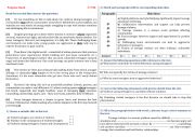 English Worksheet: end of term test 1 second year Tunisian school