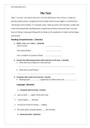 English Worksheet: Free time activities