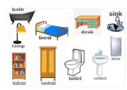 English Worksheet: furniture