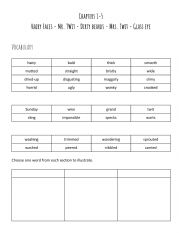 English Worksheet: The Twits