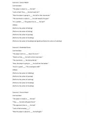 English Worksheet: Sports role plays