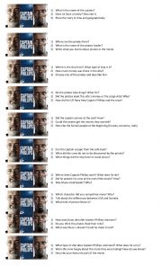 English Worksheet: Film Guide : Captain Phillips