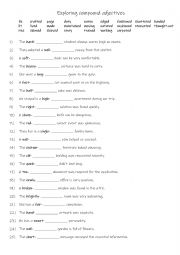 English Worksheet: B1-B2 Exploring compound adjectives 1 (1)