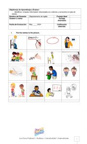 English Worksheet: Orders and commands 