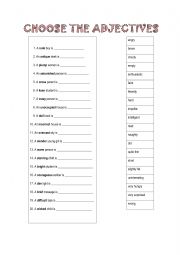 English Worksheet: Synonyms