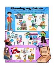 English Worksheet: Planning my future