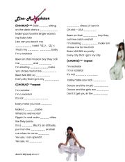 English Worksheet: Lisa-Rockstar