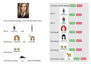 English Worksheet: Hermione Granger _describing people Harry Potter