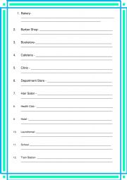 English Worksheet: Vocabulary Side by Side Chapter 6