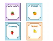 Fruits Flashcard 2-5