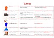 English Worksheet: Clothes Idioms