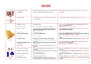 English Worksheet: Music Idioms