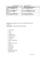 English Worksheet: Adverbs of quantity