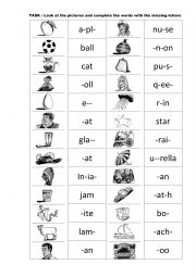 English Worksheet: Alphabet activity