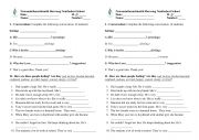 English Worksheet: Quizzes