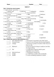 English Worksheet: few many