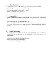 English Worksheet: California strawberries