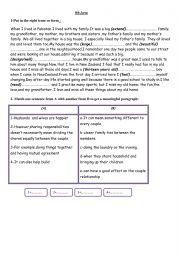 English Worksheet: remedial