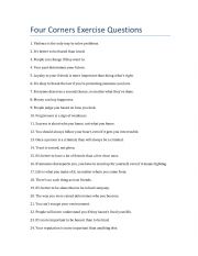 English Worksheet: Four Corners exercise