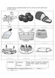 English Worksheet: Little red riding hood Activities