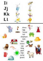 English Worksheet: Alphabet A-L Academy Stars Starter