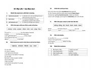 English Worksheet: Bon Jovi - It�s my life