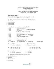 English Worksheet: Singular Plural