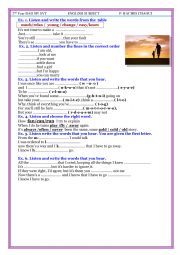 English Worksheet: Father and Son by Cat stevens 