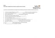 English Worksheet: VOCA