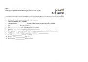 English Worksheet: VOCA