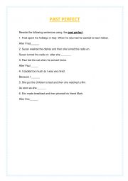 English Worksheet: present perfect