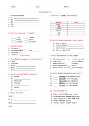 Worksheet