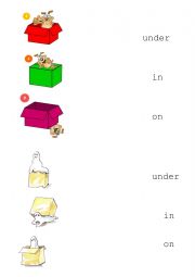 English Worksheet: prepositions