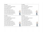 English Worksheet: small talk training 