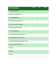 English Worksheet: Present Perfect - For and Since