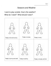 What�s the weather like? What should I wear?