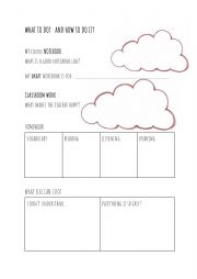 English Worksheet: Language learning methodology worksheet