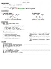 passive voice - past simple