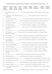 English Worksheet: B1+-C1 Onomatopoeia helps bring vividness and realism to writing  3