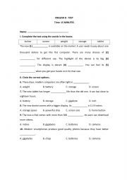 English Worksheet: English 8 - ILSW