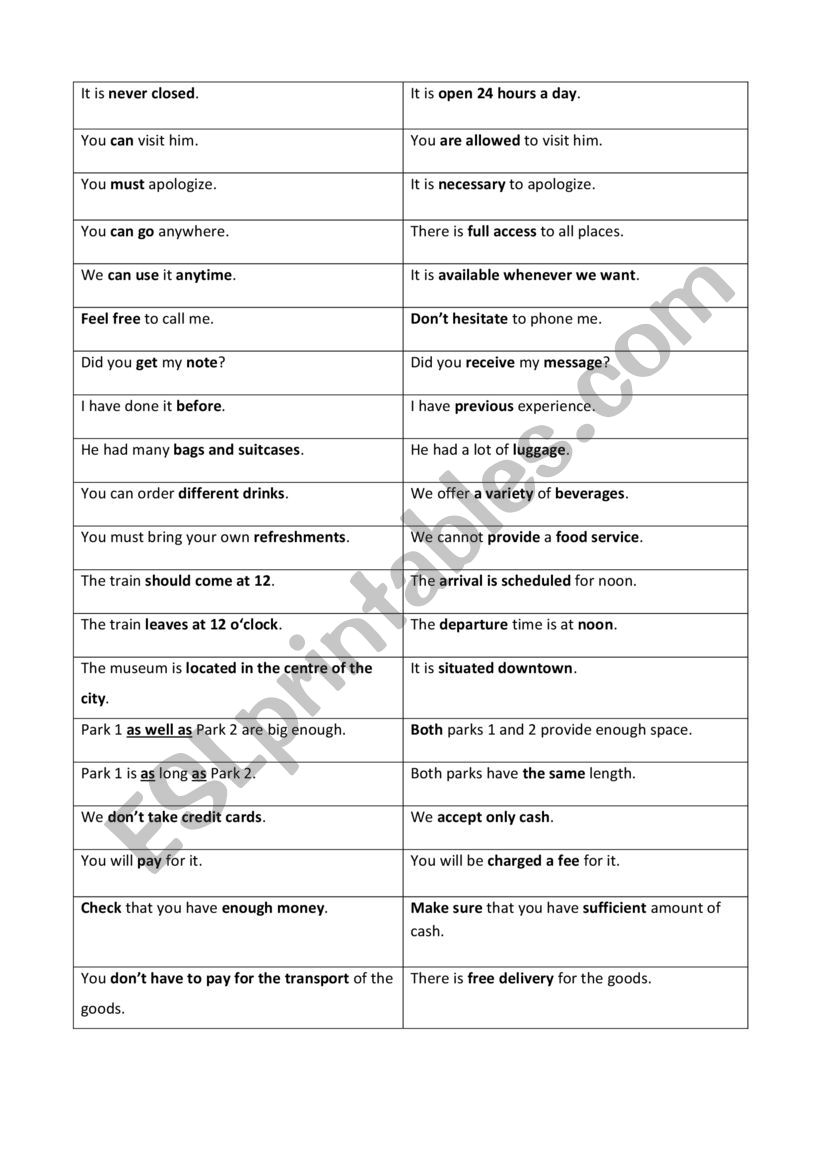 Didaktický test opisy - ESL worksheet by ebona