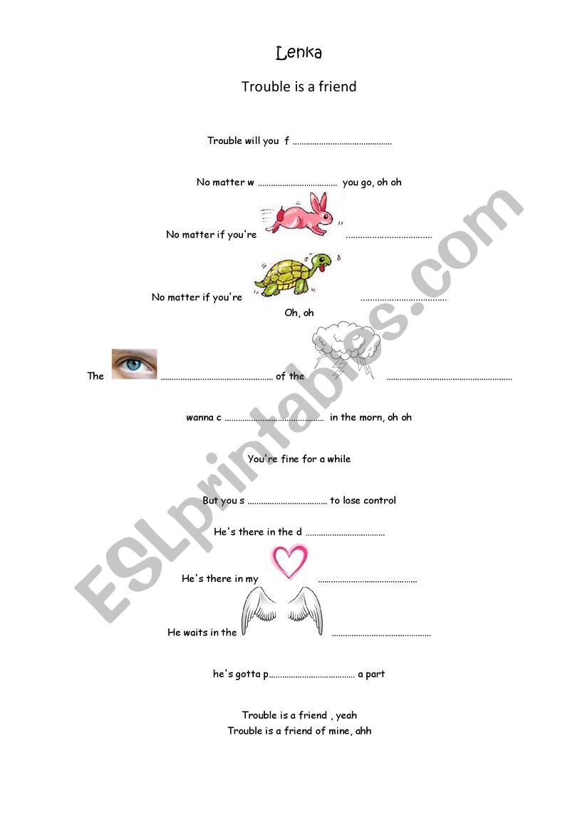 English worksheet